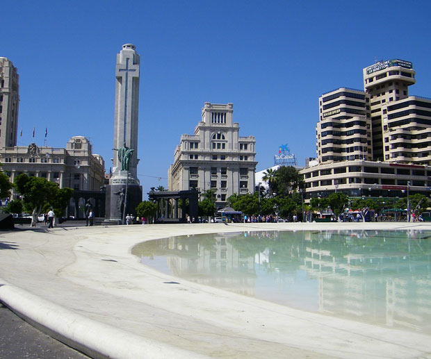 plaza espana Santa Cruz de tenerife