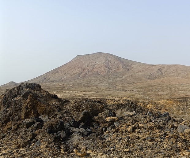 vulcano fuerteventura montagna rossa